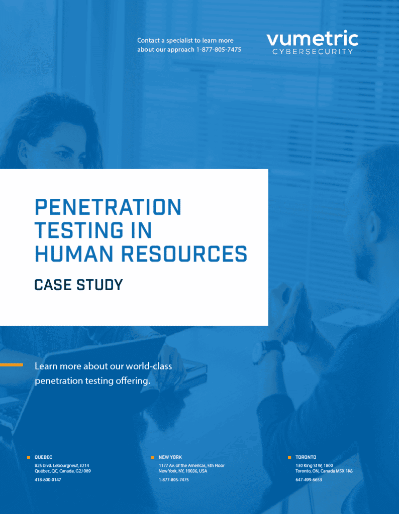 Penetration Testing Case Study in Human Resources
